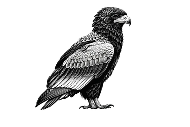 Bateleur in Ndutu during a photographic safari in Tanzania