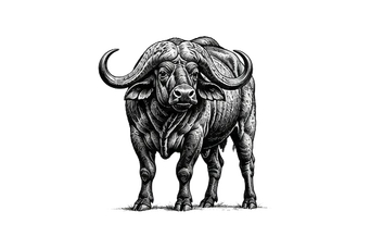 Buffalo in the Ndutu area during a photographic safari in Tanzania