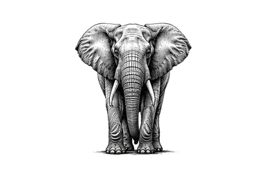Elephants in the Ndutu area during a photographic safari in Tanzania