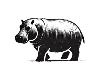 Hippo in the Ndutu area during a photographic safari in Tanzania