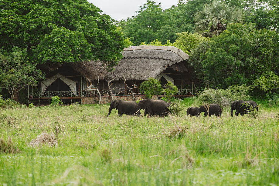 Katavi Wildlife Camp overlooking the wilderness of Katavi National Park
