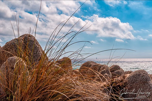 Winter on the beach in southern Sardinia calm and relaxing with no crowd