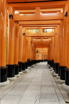 Quiet pathway leading to a historic Kyoto temple