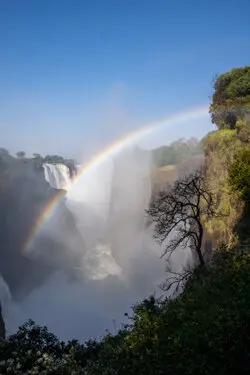 Victoria Falls rainbow picture by Gabriel Haering